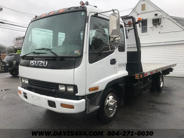 2001 Isuzu Frr Cab Over Diesel Rollbackwrecker Commercial 2 Car Tow Truck