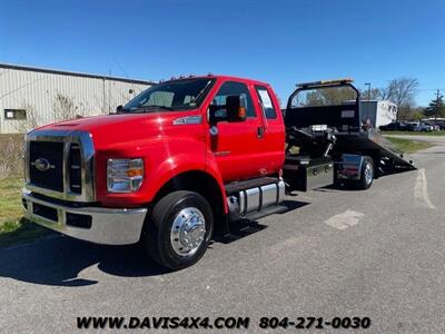 2023 Ford F-650 Extended Cab Flatbed Rollback Tow Truck Diesel   - Photo 53 - North Chesterfield, VA 23237