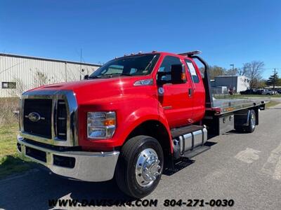 2023 Ford F-650 Extended Cab Flatbed Rollback Tow Truck Diesel   - Photo 2 - North Chesterfield, VA 23237