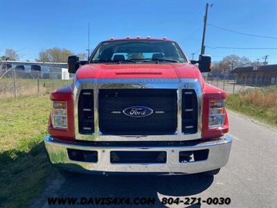 2023 Ford F-650 Extended Cab Flatbed Rollback Tow Truck Diesel   - Photo 3 - North Chesterfield, VA 23237