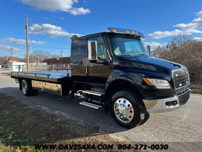 2023 International MV Navistar MV Extended Cab Flatbed, Side Puller,  Rollback Tow Truck - Photo 10 - North Chesterfield, VA 23237