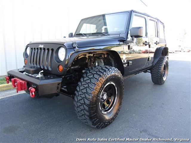 2007 Jeep Wrangler Unlimited X Sport Lifted 4X4 6 Speed Manual