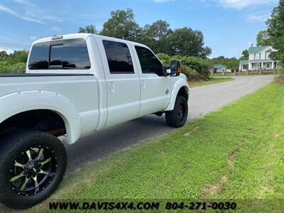 2015 Ford F-250 Super Duty Lariat Crew Cab Short Bed 4x4  Powerstroke Turbo Diesel 6.7L Lifted Pickup - Photo 38 - North Chesterfield, VA 23237