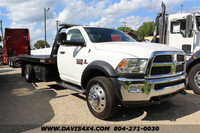 2014 Ram 5500 Heavy Duty 6.7 Cummins Diesel 4X4 Rollback Flatbed ...