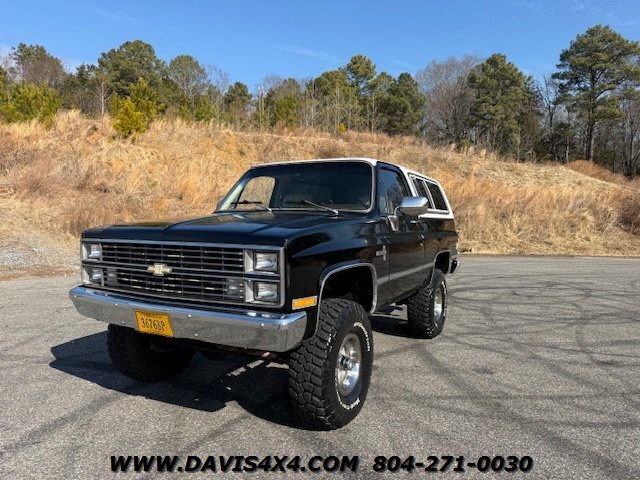 1983 Chevrolet Blazer K5 Squarebody Blazer 4x4  