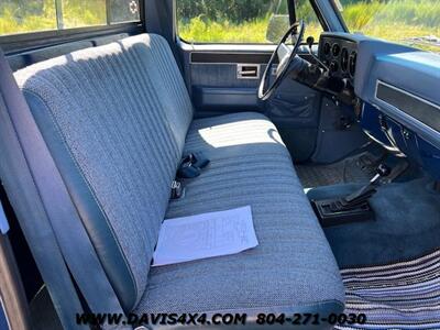 1984 Chevrolet K20 Squarebody 4X4 Long Bed Pick Up Truck   - Photo 20 - North Chesterfield, VA 23237