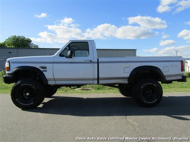 1996 Ford F 150 Xl Obs Classic Lifted 4x4 Low Mileage