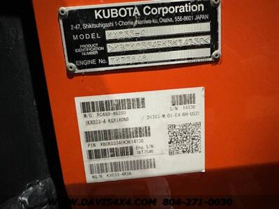 2020 Kubota Excavator   - Photo 8 - North Chesterfield, VA 23237