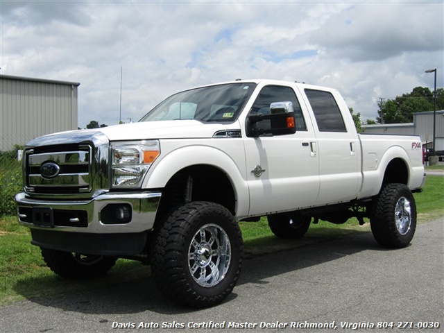 2012 Ford F-250 SuperDuty Lariat Crew Cab Short Bed 4x4 Diesel Lifted ...