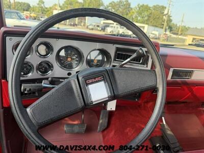1986 GMC K10 Squarebody 4x4 K1500   - Photo 12 - North Chesterfield, VA 23237