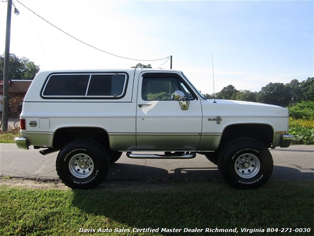 1988 Chevrolet Blazer Silverado K5 Lifted 4X4 Classic Square Body (SOLD)