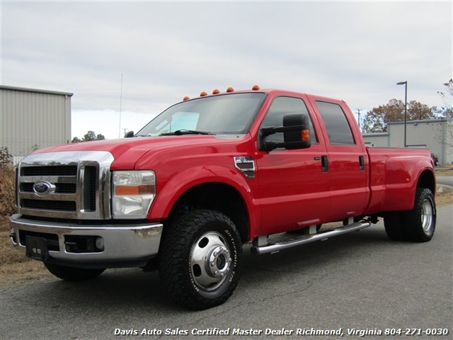 2008 Ford F-350 Super Duty Lariat Diesel 4X4 Crew Cab Long Bed Dually