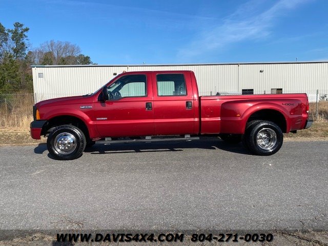 2007 Ford F 350 Superduty Crew Cab Long Bed Dually 4x4 Diesel Pickup