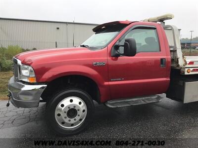 2001 FORD F550 4x4 Rollback/Flatbed Lariat Two Car Carrier  Tow Truck 7.3 Powerstroke Turbo Diesel - Photo 13 - North Chesterfield, VA 23237