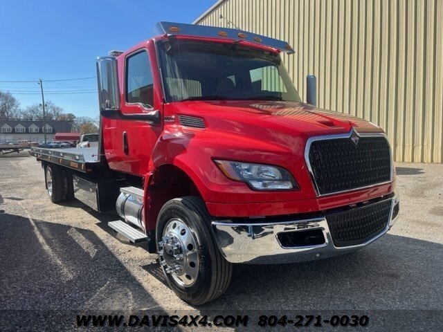 2023 International MV Extended Cab Rollback Wrecker Tow Truck