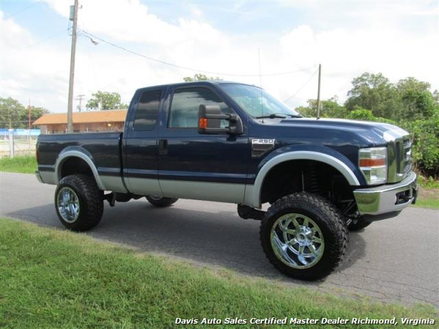 2008 Ford F-250 Powerstroke Diesel Lifted Super Duty Lariat 4x4