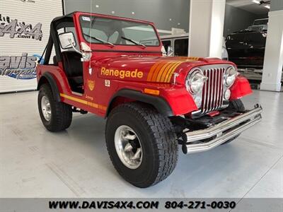 1980 Jeep Renegade CJ Five 4x4 Restored Classic   - Photo 3 - North Chesterfield, VA 23237