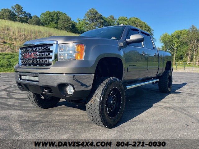 2012 GMC Sierra 2500 SLT HD Crew Cab Short Bed 4x4 Lifted Pickup