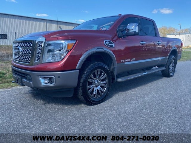 2016 Nissan Titan XD Cummins Platinum Reserve Crew Cab Loaded 4x4 Pickup