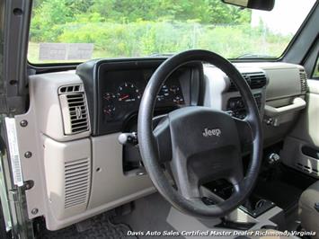 2006 Jeep Wrangler X 4X4 Off Road Soft Top 2dr SUV   - Photo 14 - North Chesterfield, VA 23237