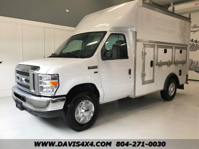 16 Ford E 350 Super Duty Econoline Kuv Style Utility Commercial Work Truck