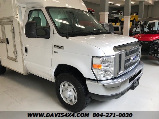 16 Ford E 350 Super Duty Econoline Kuv Style Utility Commercial Work Truck