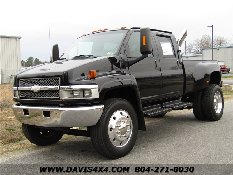 2005 Chevrolet Kodiak Topkick C4500 Duramax Turbo Diesel Lifted Dually ...