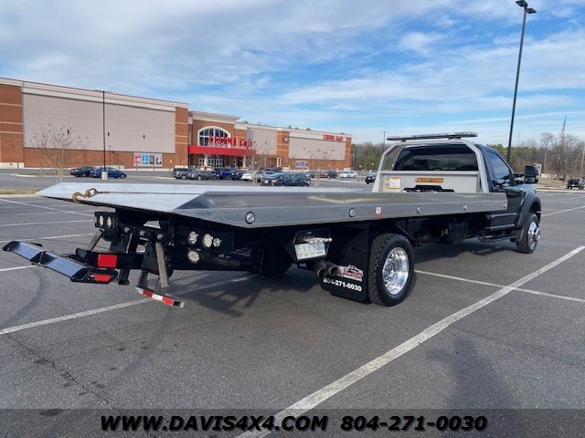 2019 Ford F550 Superduty 4x4 Flatbed Tow Truck