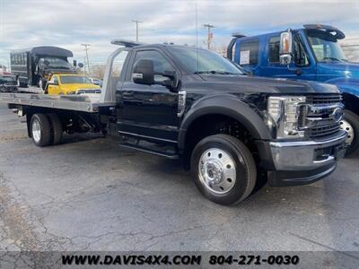 2019 Ford F550 Superduty 4x4 Flatbed Tow Truck   - Photo 2 - North Chesterfield, VA 23237