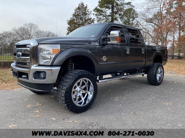 2016 Ford F-250 Lariat Superduty Crew Cab Short Bed Diesel Lifted 4x4 ...