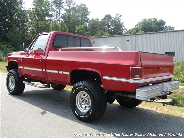 1986 Chevrolet Scottsdale Custom Deluxe 10 C/K10 4X4 Dana 60 OBS ...