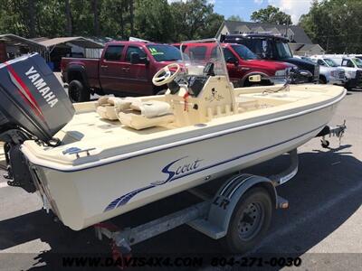 1999 Scout 16 Foot Garage Kept Center Console Fishing Boat  With Trailer - Photo 3 - North Chesterfield, VA 23237