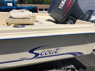 1999 Scout 16 Foot Garage Kept Center Console Fishing Boat  With Trailer - Photo 13 - North Chesterfield, VA 23237