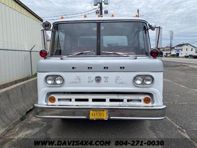 1958 Ford Fire Truck Cab Over Custom Cab Flatbed Tow Truck Car Hauler  Ramp Vehicle - Photo 2 - North Chesterfield, VA 23237