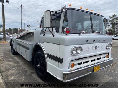 1958 Ford Fire Truck Cab Over Custom Cab Flatbed Tow Truck Car Hauler  Ramp Vehicle - Photo 3 - North Chesterfield, VA 23237