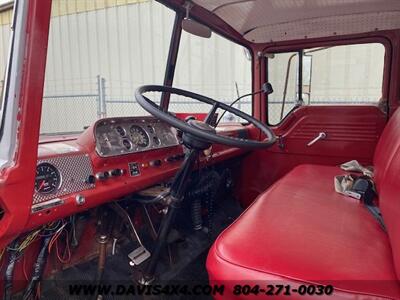 1958 Ford Fire Truck Cab Over Custom Cab Flatbed Tow Truck Car Hauler  Ramp Vehicle - Photo 11 - North Chesterfield, VA 23237