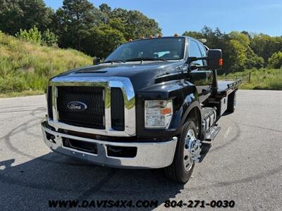 2017 Ford F-650 Superduty Extended Cab Diesel Rollback Tow Truck  Flatbed - Photo 3 - North Chesterfield, VA 23237