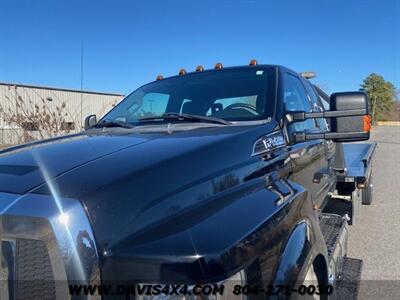 2017 Ford F-650 Superduty Extended Cab Diesel Rollback Tow Truck  Flatbed - Photo 10 - North Chesterfield, VA 23237