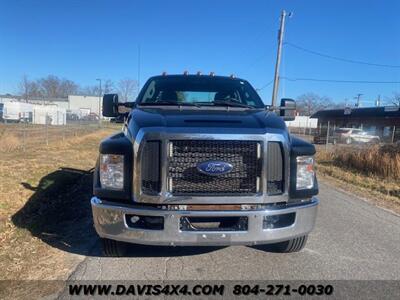 2017 Ford F-650 Superduty Extended Cab Diesel Rollback Tow Truck  Flatbed - Photo 3 - North Chesterfield, VA 23237