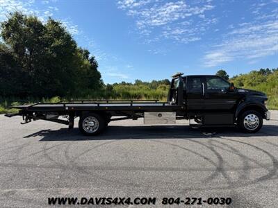 2017 Ford F-650 Superduty Extended Cab Diesel Rollback Tow Truck  Flatbed - Photo 13 - North Chesterfield, VA 23237