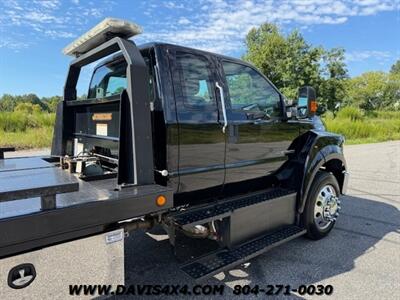 2017 Ford F-650 Superduty Extended Cab Diesel Rollback Tow Truck  Flatbed - Photo 16 - North Chesterfield, VA 23237