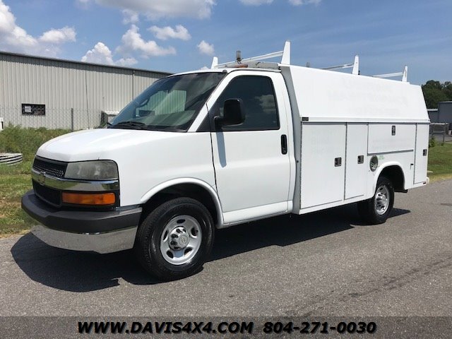 2008 CHEVROLET Express 3500 Diesel KUV Knapheide Utility Body