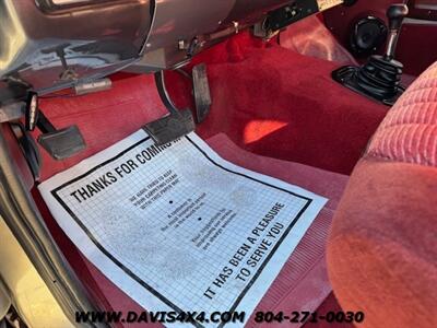 1980 Chevrolet Squarebody Stepside 4x4 Lifted   - Photo 19 - North Chesterfield, VA 23237