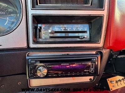 1980 Chevrolet Squarebody Stepside 4x4 Lifted   - Photo 25 - North Chesterfield, VA 23237