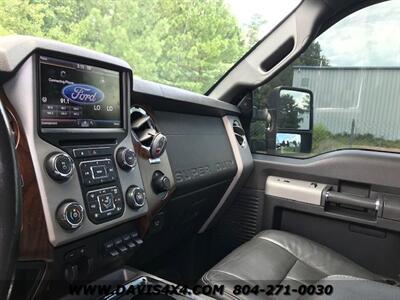 2013 Ford F-350 Crew Cab Short Bed Lariat Lifted 4x4 Powerstroke  Turbo Diesel Pickup - Photo 20 - North Chesterfield, VA 23237