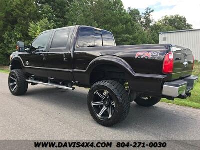 2013 Ford F-350 Crew Cab Short Bed Lariat Lifted 4x4 Powerstroke  Turbo Diesel Pickup - Photo 13 - North Chesterfield, VA 23237