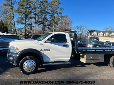 2016 RAM 5500 Flatbed Rollback Tow Truck Diesel Manual  With Auto Grip - Photo 2 - North Chesterfield, VA 23237