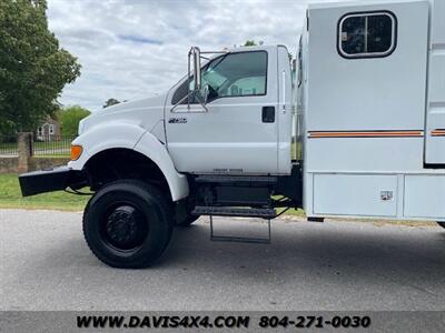 2005 Ford F-750 Superduty Diesel 4x4 Dump Chip Body Tree Truck   - Photo 26 - North Chesterfield, VA 23237