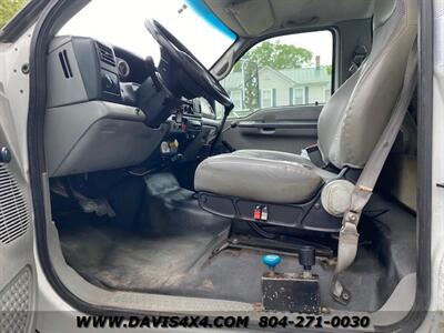 2005 Ford F-750 Superduty Diesel 4x4 Dump Chip Body Tree Truck   - Photo 12 - North Chesterfield, VA 23237