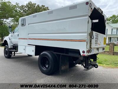 2005 Ford F-750 Superduty Diesel 4x4 Dump Chip Body Tree Truck   - Photo 6 - North Chesterfield, VA 23237